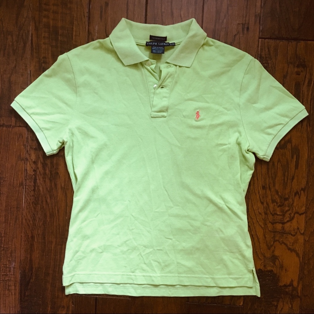 EUC Ralph Lauren - The Skinny Polo - XL